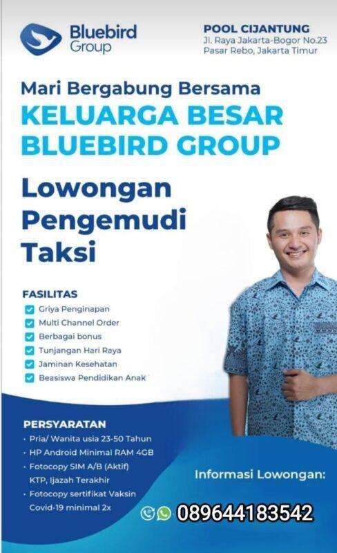 Lowongan Kerja Driver Di Pt Blue Bird Jakartakerja