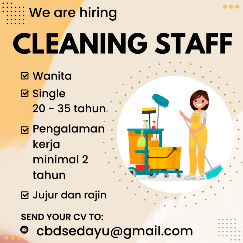 Lowongan Kerja Cleaning Service Di PT Rofindo Jayatama JakartaKerja