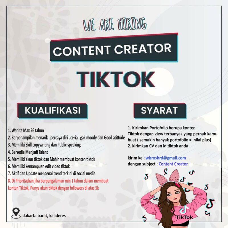 Lowongan Kerja Content Creator - Homecare24