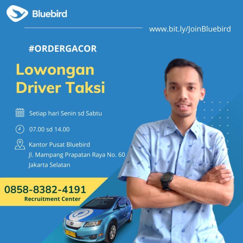 Lowongan Kerja Driver Taksi Di PT. Blue Bird - JakartaKerja