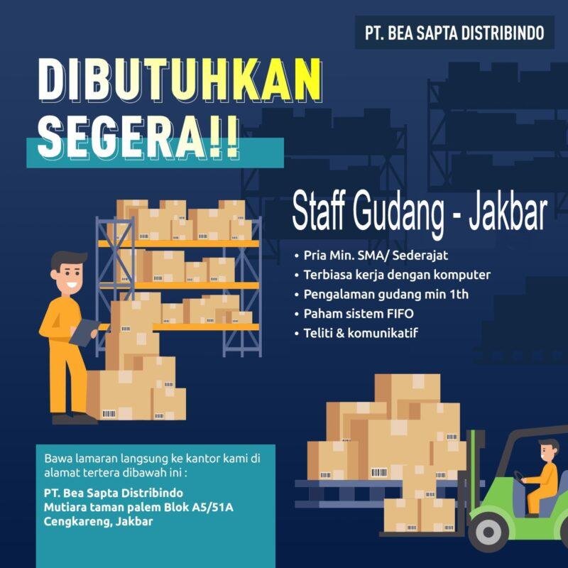 Lowongan Kerja staff administrasi di pt bea sapta distribindo