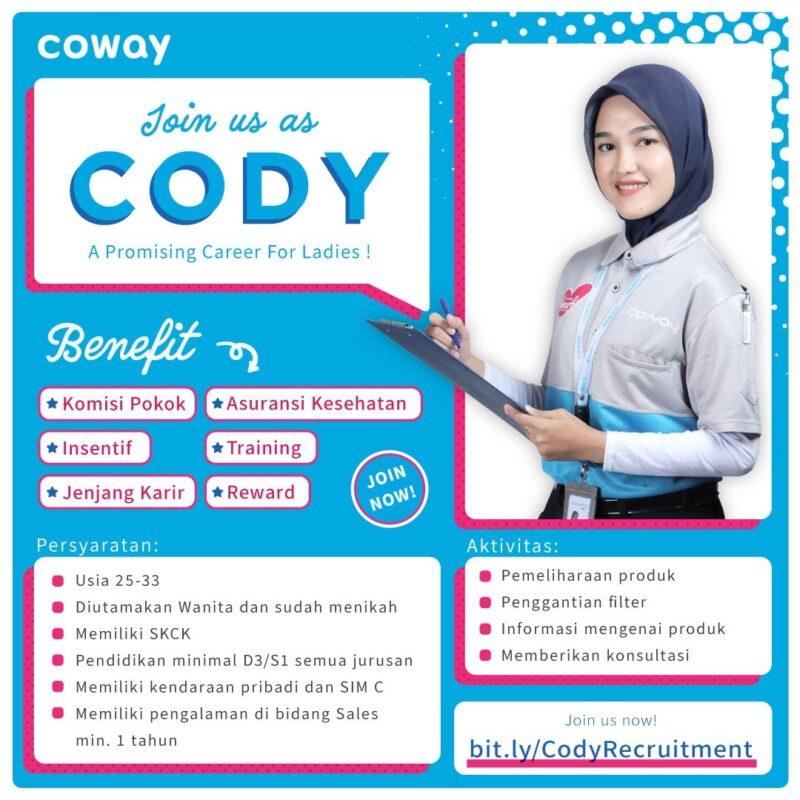 Cody di coway indonesia