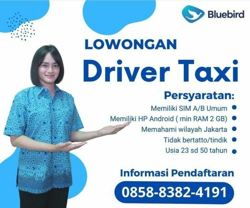 Lowongan Kerja pengemudi di pt bluebird