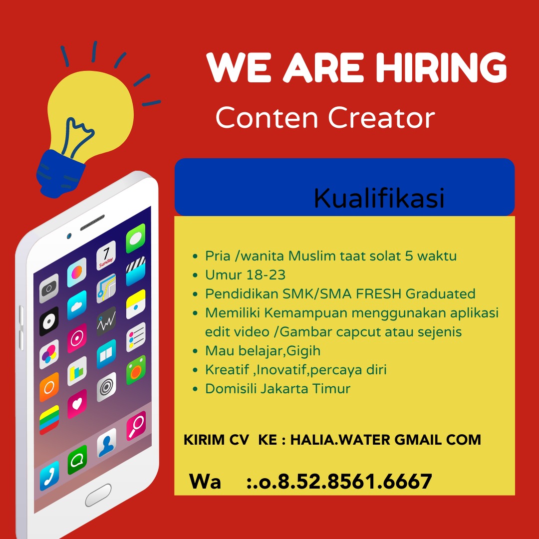 Lowongan Kerja cook server admin supervisor cleaning service content creator marketing di nasi kulit mak igun