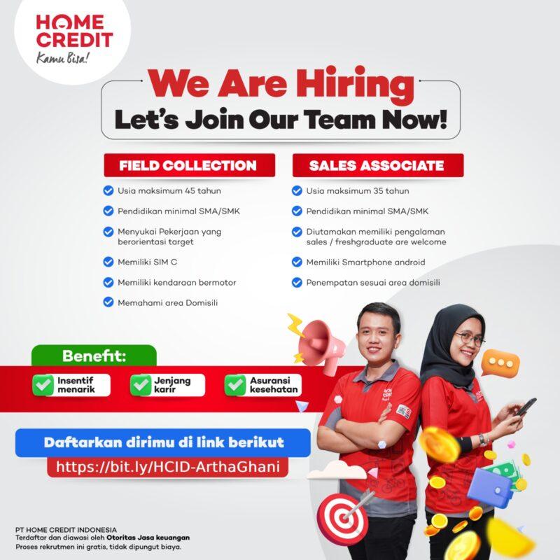 Lowongan Kerja Field Collection Sales Associate Di Home Credit Indonesia Jakartakerja