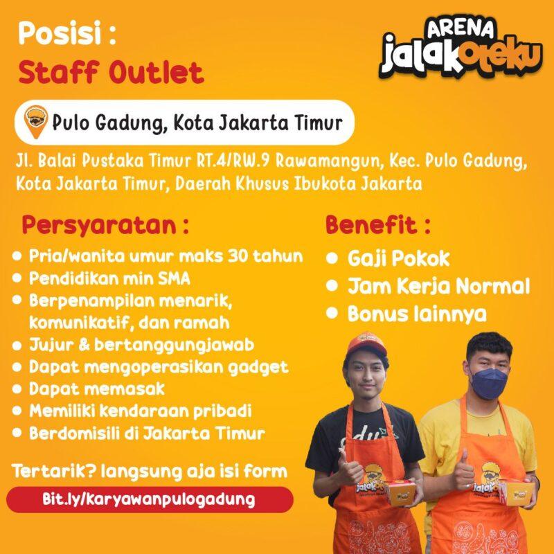 Lowongan Kerja Staff Outlet Di Pt Nusantara Rasa Group Jakartakerja