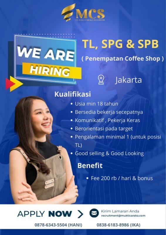 Lowongan Kerja Team Leader Spgspb Di Pt Mukti Caraka Solusindo Jakartakerja 3162