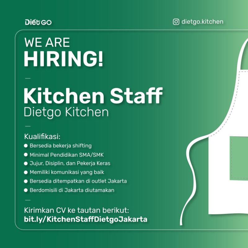 Lowongan Kerja kitchen staff di dietgo kitchen 3